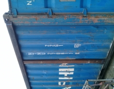 CONTAINER 20FEET CHỞ PHẾ LIỆU